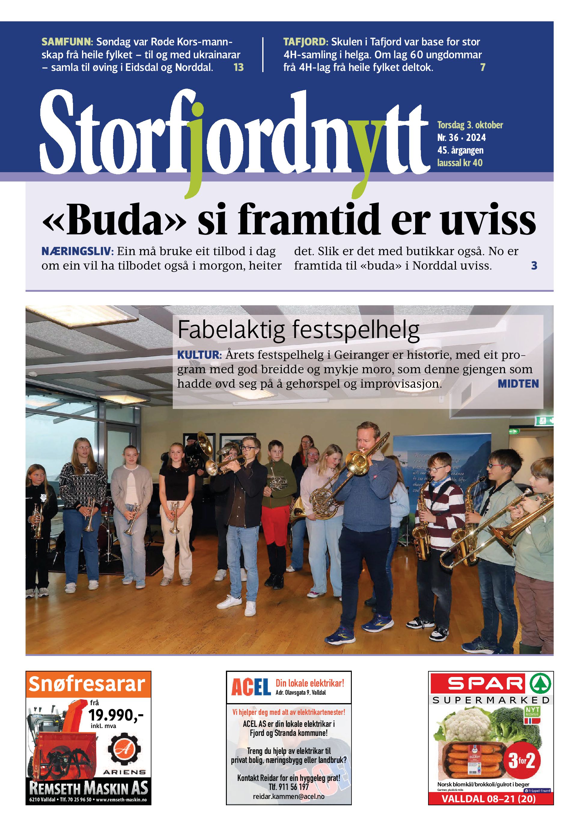 avisforside for Storfjordnytt