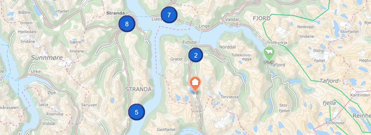 Eigedomsomsetningar i Storfjordnytt-området
